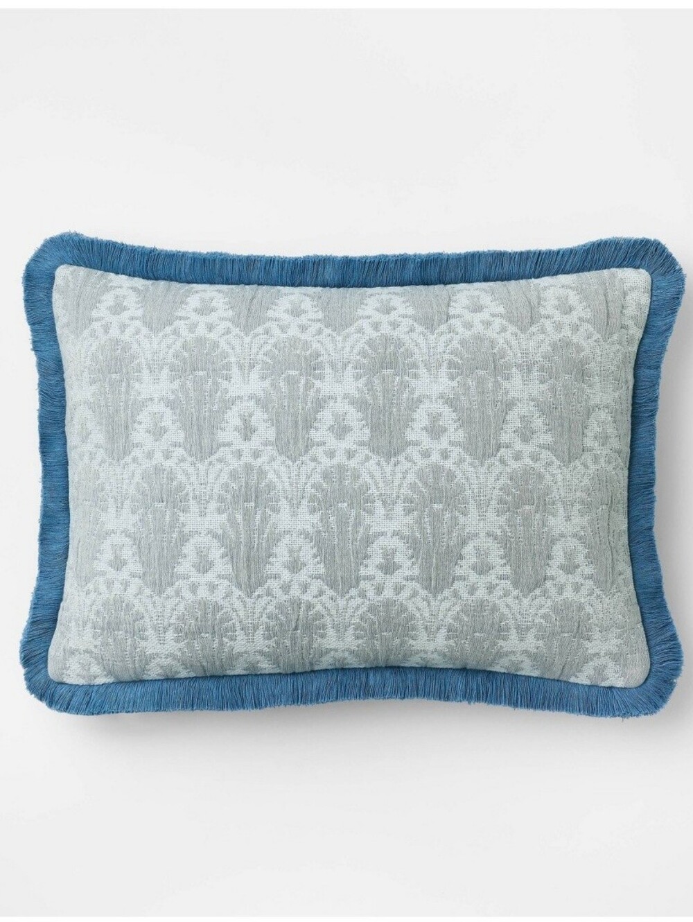 Threshold Designed With Studio McGee Lumbar Woven Shell Block with Fringe Edge